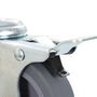 Voir la diapositive 5 : VIDAXL 16 pcs Roulettes pivotantes a trou de boulon 75 mm