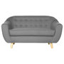 Voir la diapositive 1 : ATMOSPHERA Canapé 2 places Rétro - Gris