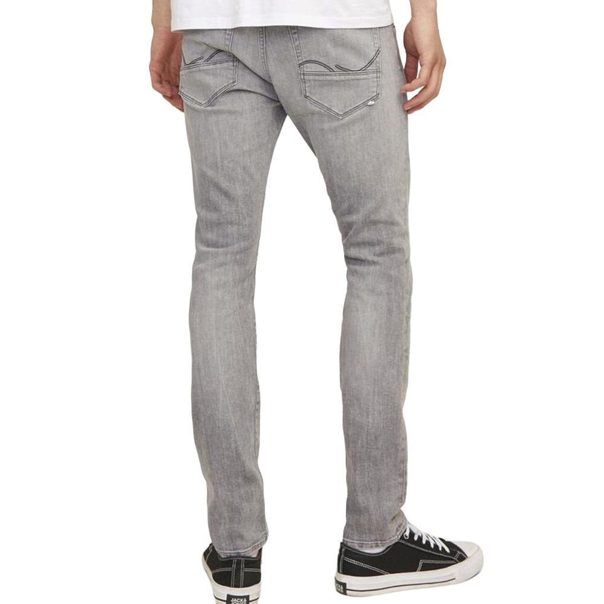 Voir la diapositive 2 : Jack & Jones Jean Slim Gris Homme Jack & Jones Glenn 492