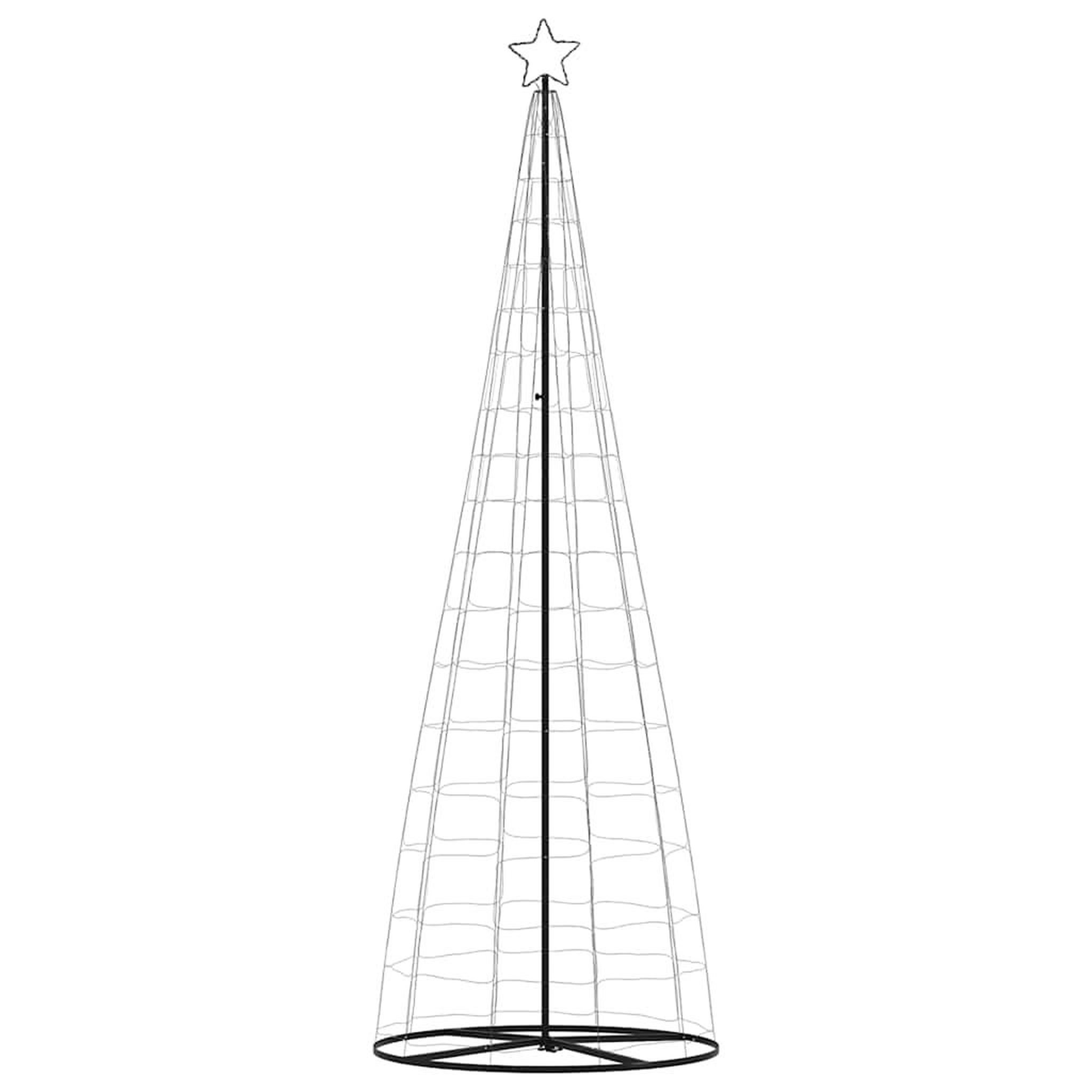 Voir la diapositive 5 : VIDAXL Sapin de Noël a LED 550 LED bleu 304 cm