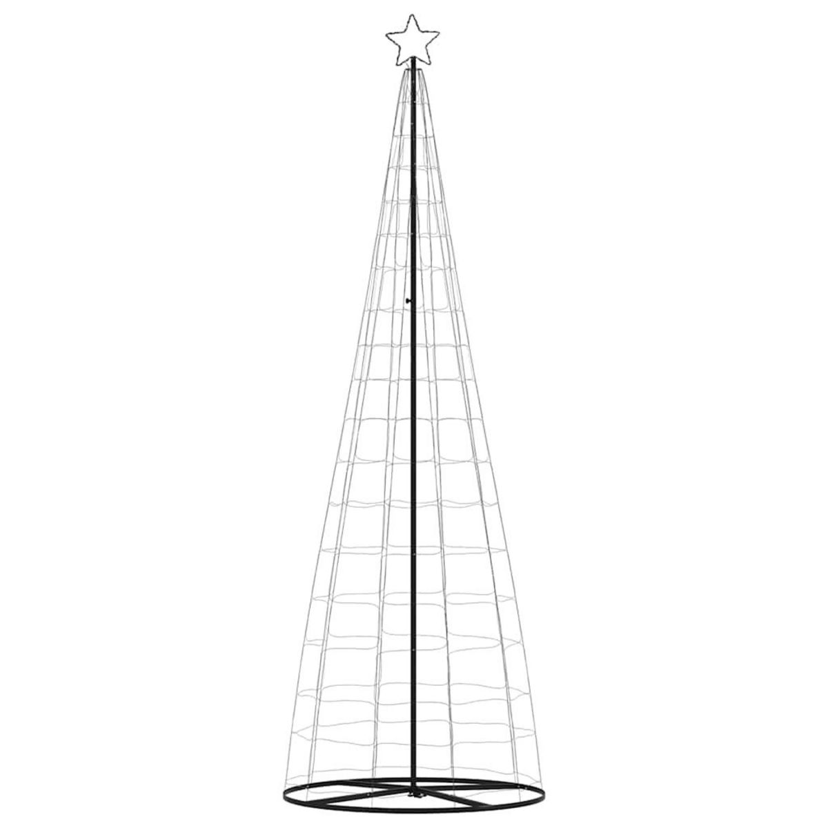 VIDAXL Sapin de Noël a LED 550 LED bleu 304 cm