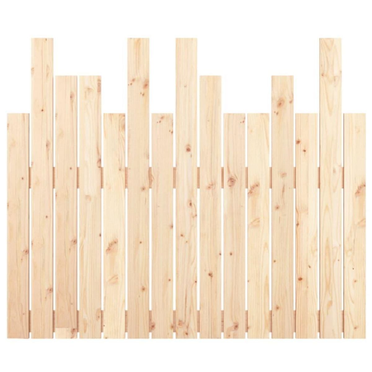 VIDAXL Tete de lit murale 95,5x3x80 cm Bois massif de pin