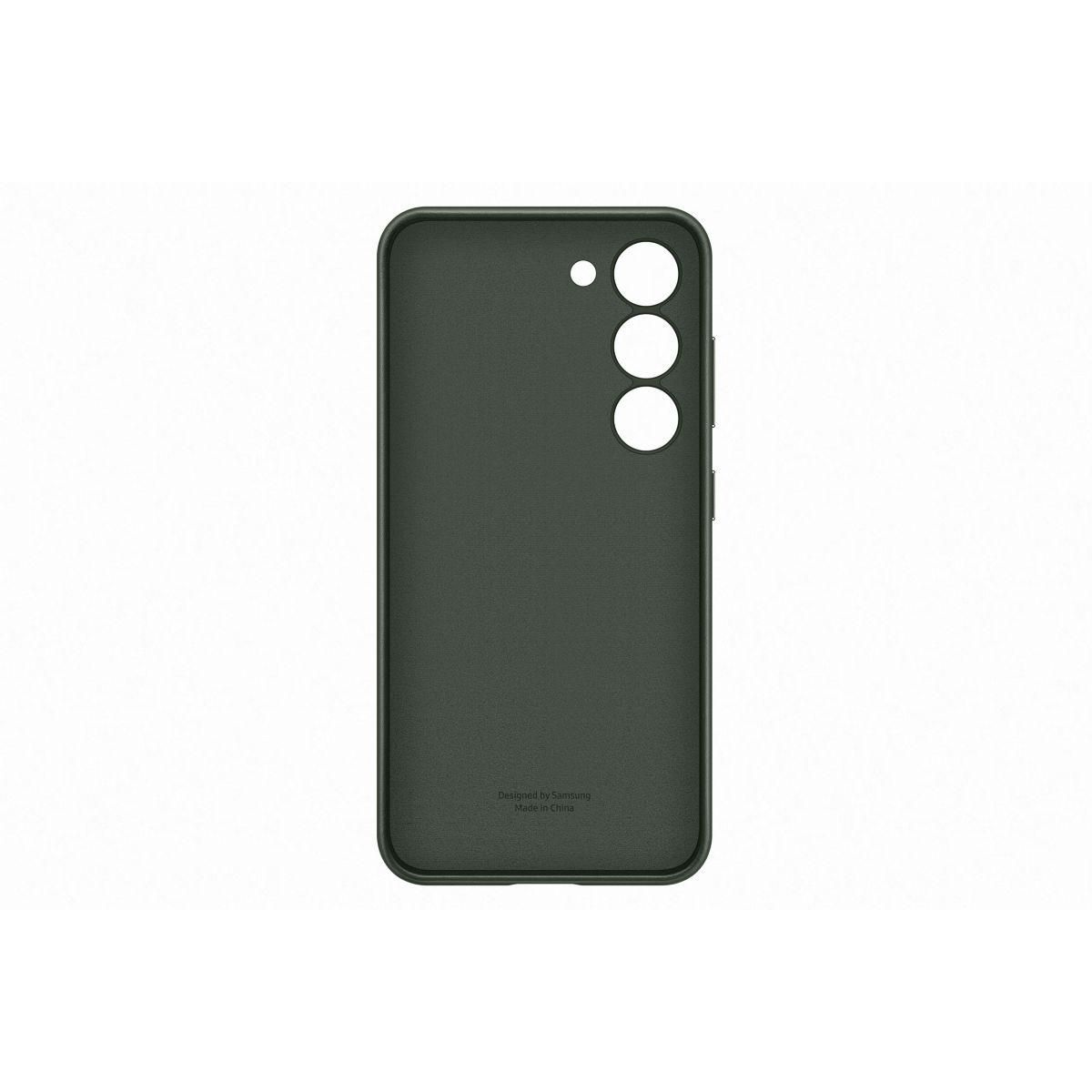 Samsung Coque S23 cuir Vert