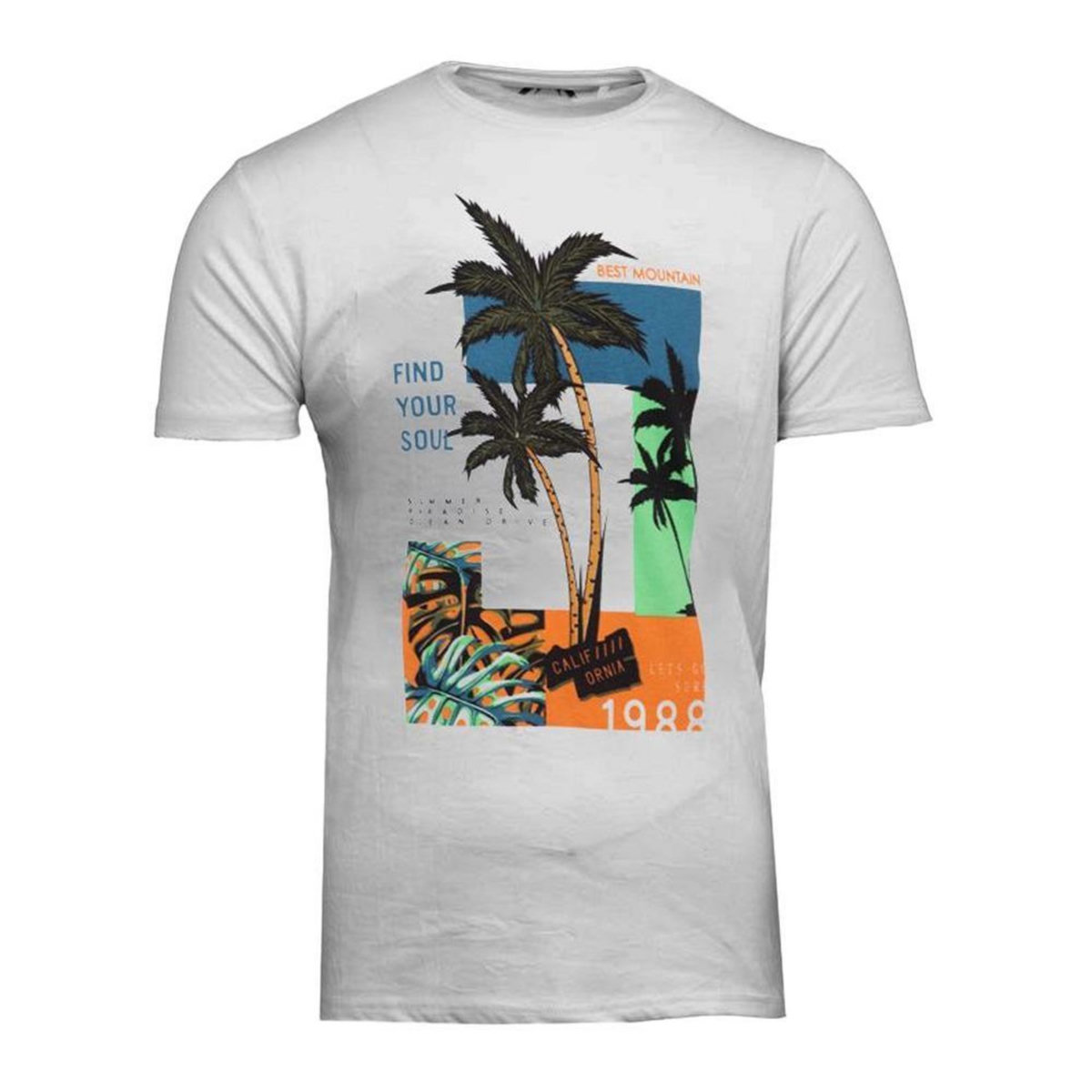 Best Mountain T shirt  Homme Best Mountain 1017