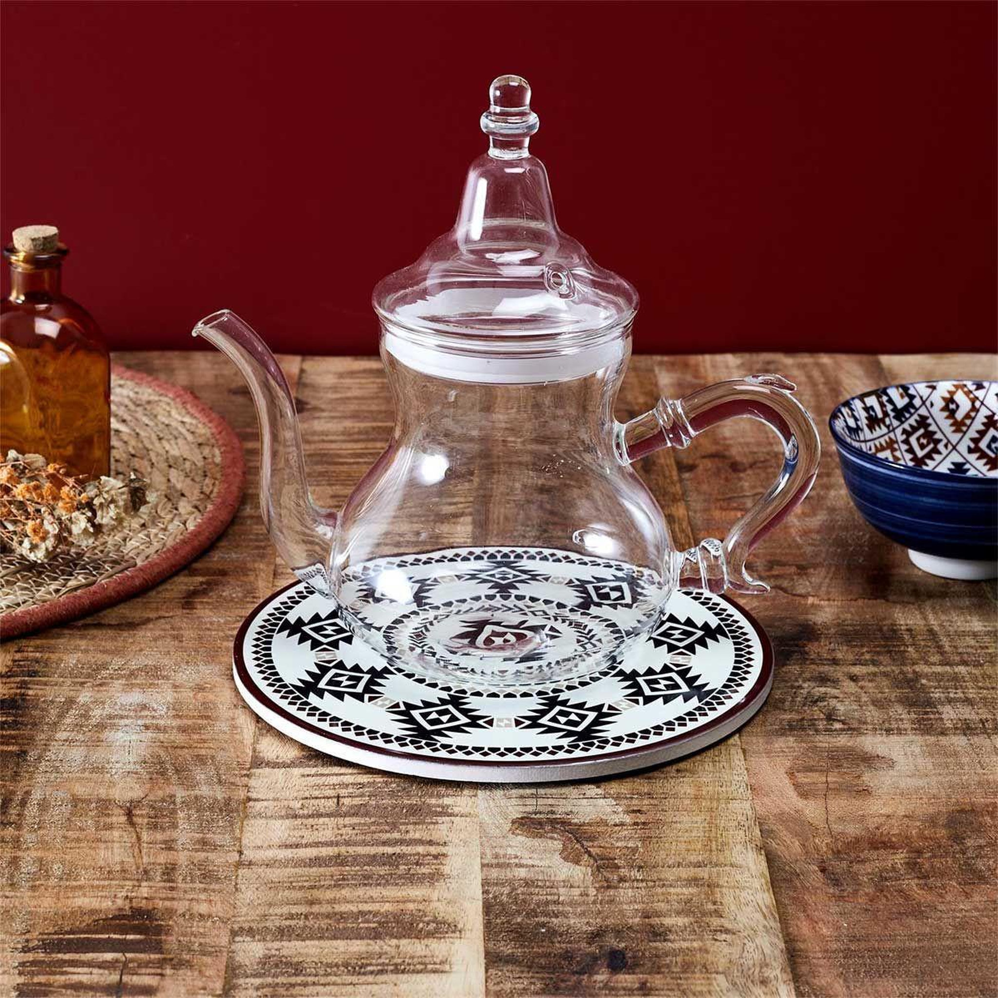Voir la diapositive 5 : The Home Deco Factory Dessous de Plat  Origine  20cm Multicolore