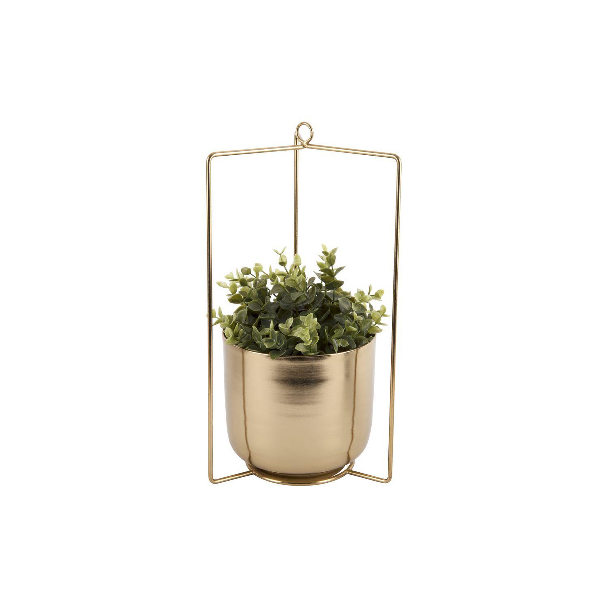 PRESENT TIME Cache-pot design métal Spatial - Doré