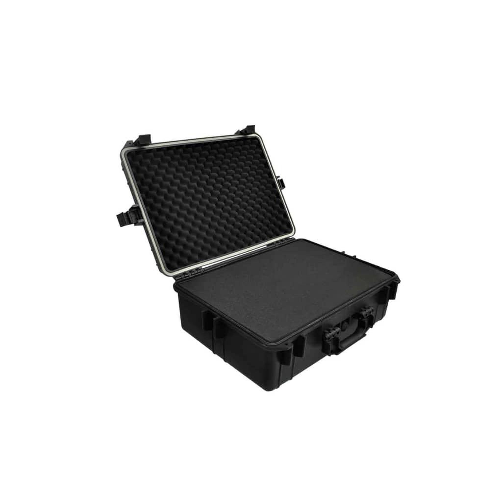 VIDAXL Mallette de transport robuste noir avec mousse 35 litres