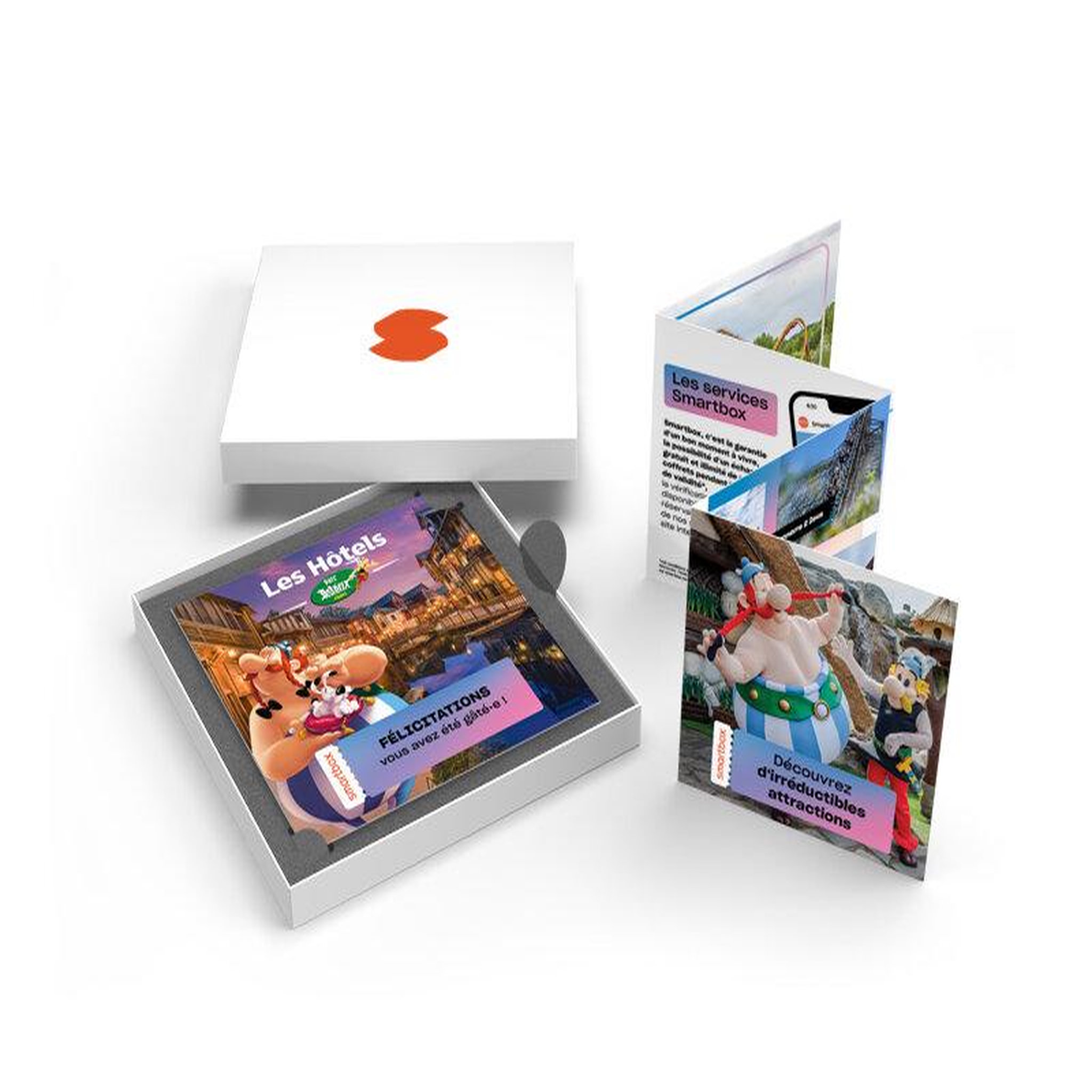 Voir la diapositive 2 : Smartbox Séjour au parc astérix - coffret cadeau séjour