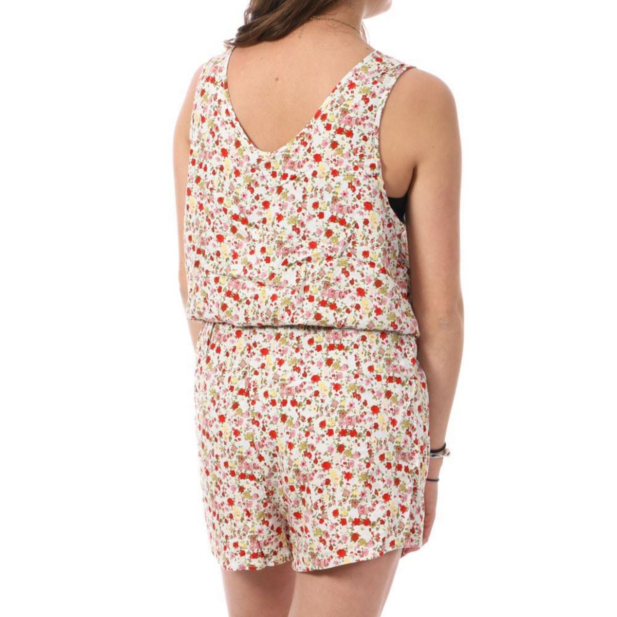 Vero Moda Combishort Blanche à Motifs Femme Vero Moda Easy