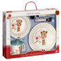 Voir la diapositive 1 : VULLI Coffret repas de bébé Sophie la girafe
