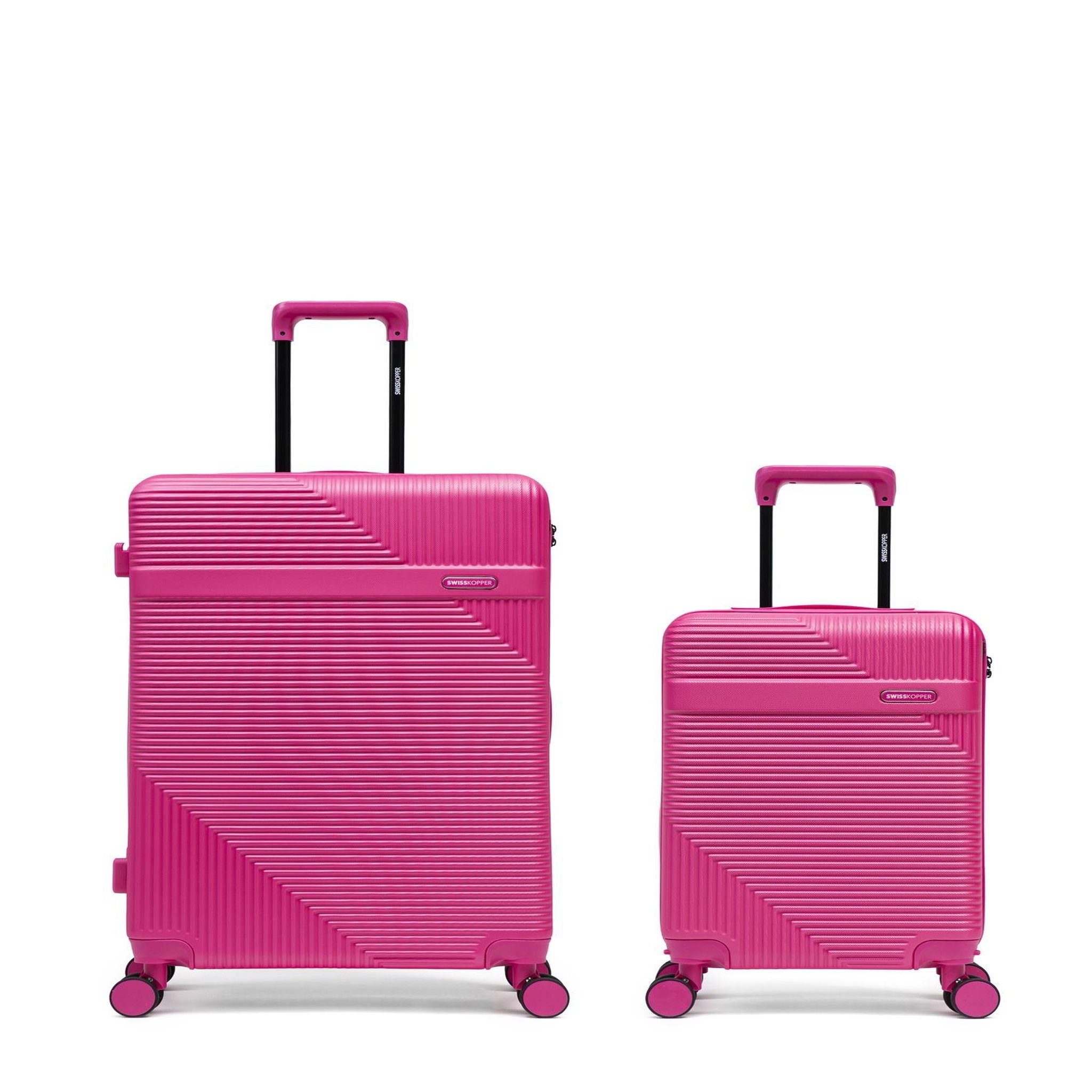 SWISS KOPPER Lot de 2 Valises Rigides Grand Format et Cabine WOHLEN