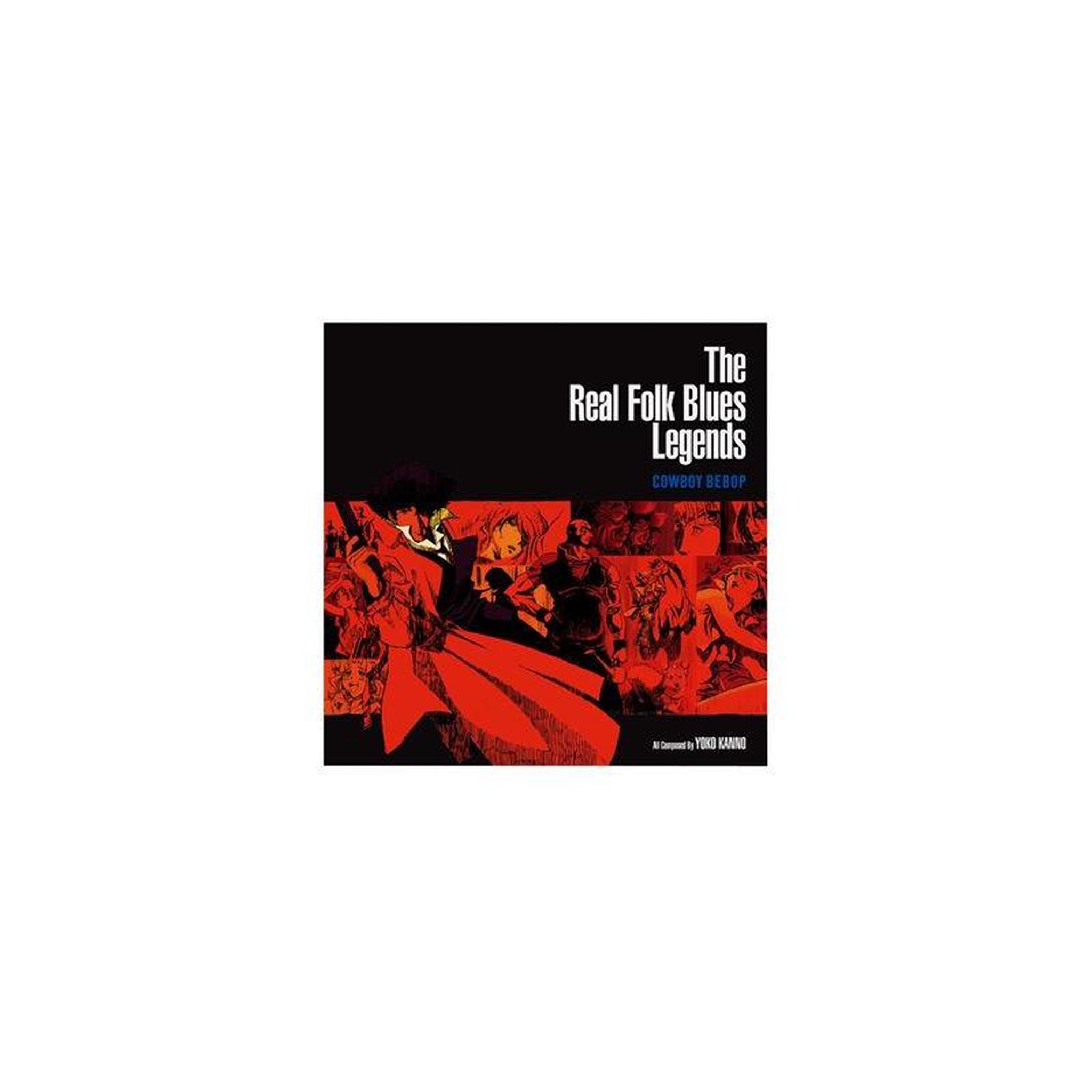 Produit vinyle : cowboy bebop – the real folk blues legends deluxe double vinyle 2 lp 140 g bleu