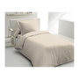 Voir la diapositive 1 : LOVELY HOME PARURE DE COUETTE LOVELY HOME - 140x200 cm - 100% COTON - BEIGE CREME