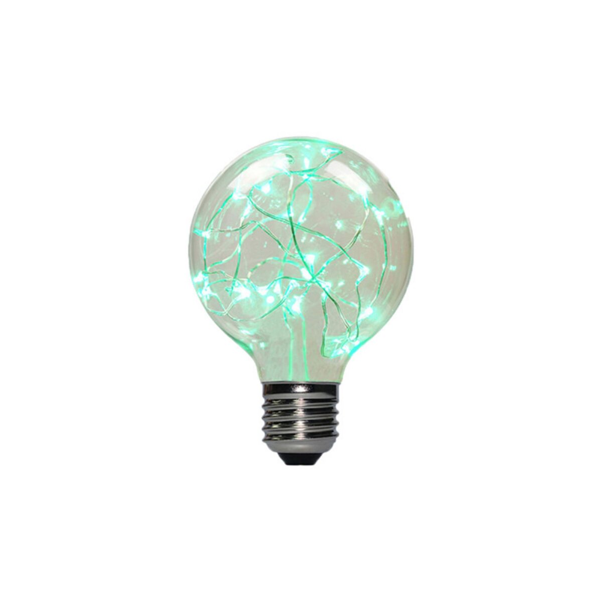  Ampoule LED globe verte à fil de cuivre XXCELL - 2 W - E27