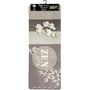 Voir la diapositive 2 : Paris Prix Tapis Déco Imprimé  Spazen  45x120cm Taupe