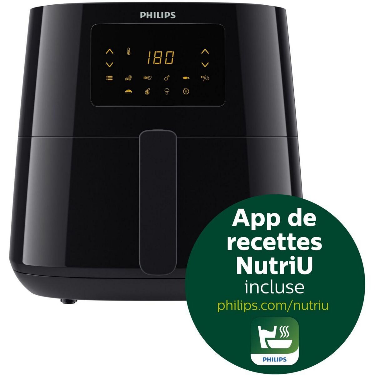 craque pour la fin d'année et propose la friteuse sans huile  Airfryer de Philips à -31% 