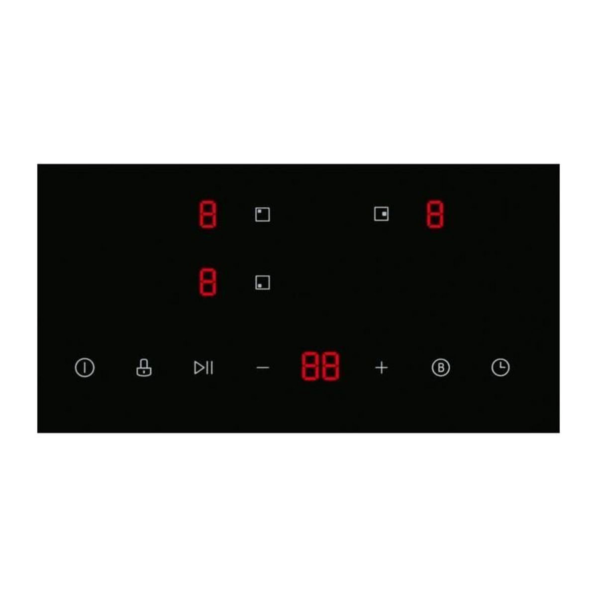 BRANDT Plaque de cuisson induction BRANDT - 3 Foyers - 6x59x52 cm - TI321B