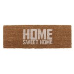 PRESENT TIME Paillasson Home Sweet Home - L. 76 x l. 25 cm - Marron