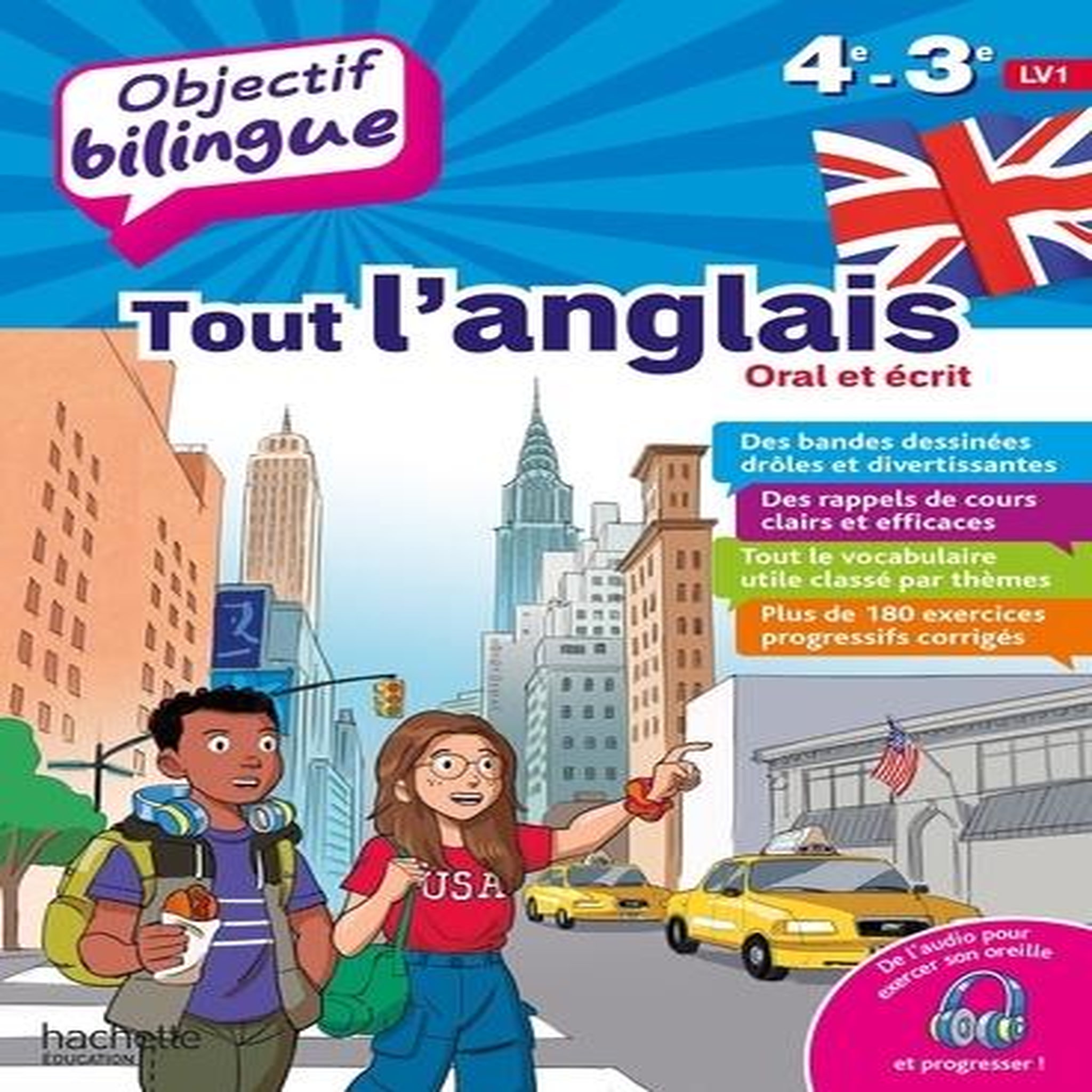 TOUT L'ANGLAIS ORAL ET ECRIT 4E-3E, Guimberteau Daniel