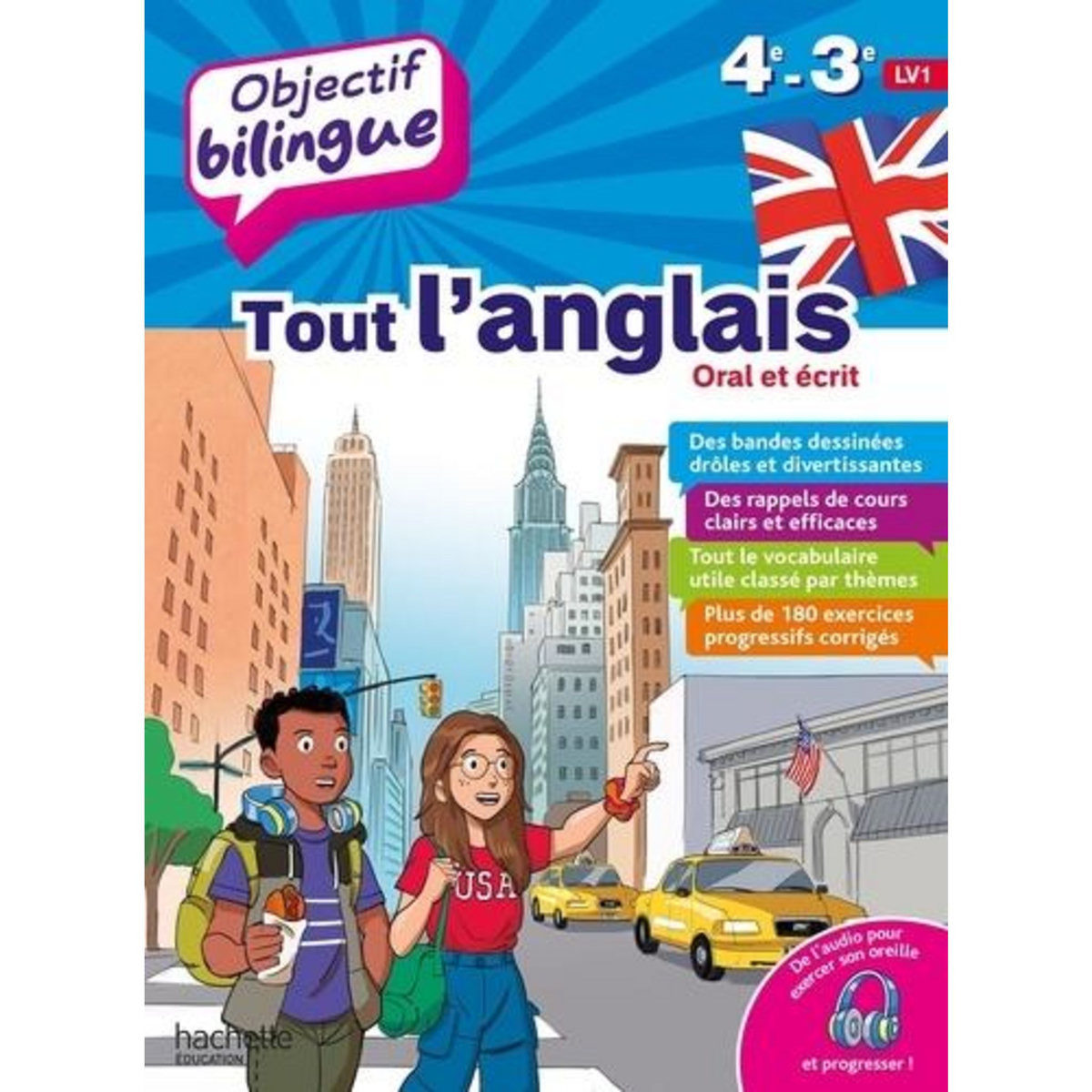 TOUT L'ANGLAIS ORAL ET ECRIT 4E-3E, Guimberteau Daniel