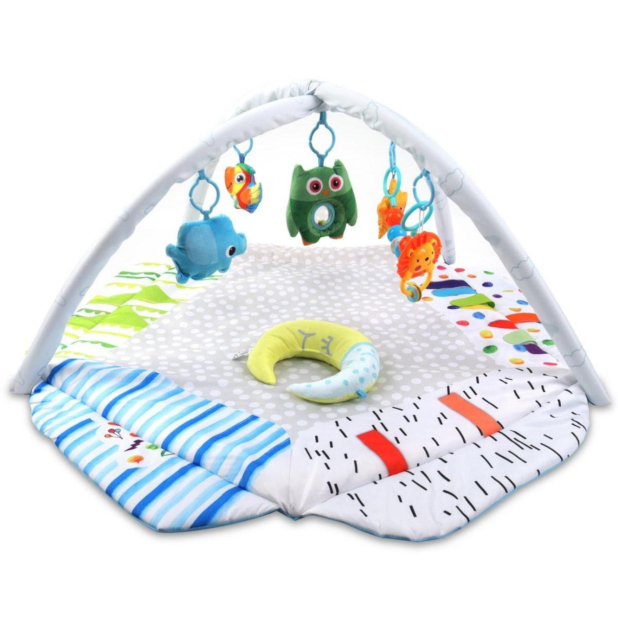 MILLY MALLY Tapis d'éveil tinymini monde des tout-petits 2-en-1