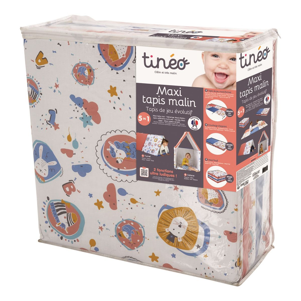 TINEO Maxi tapis malin 5 en 1