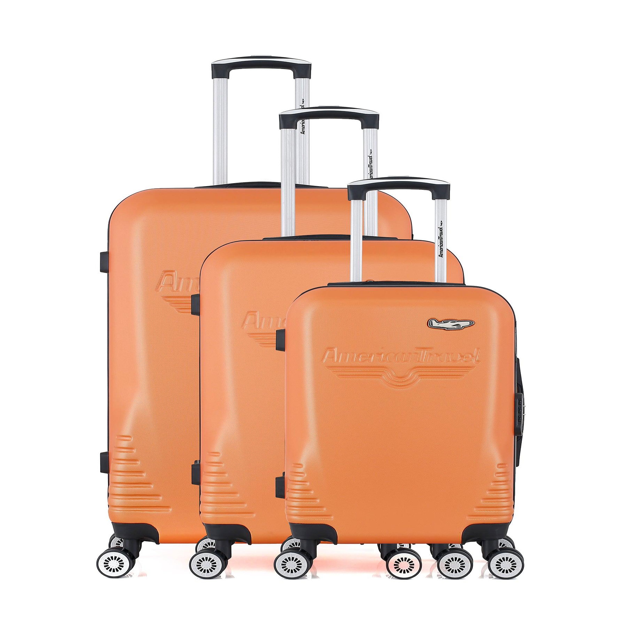 AMERICAN TRAVEL American travel - set de 3 valises dc 75 cm 4 roues