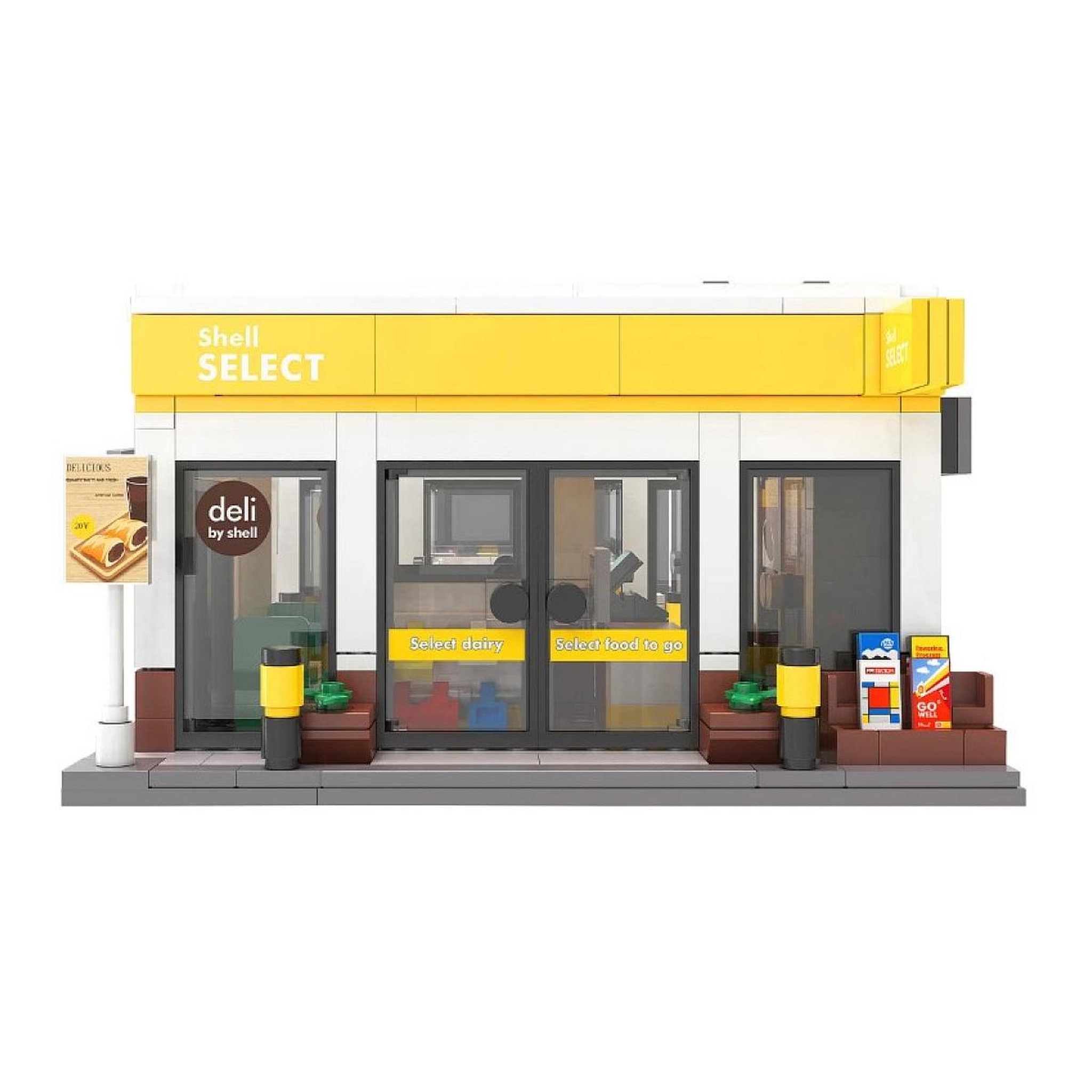 Voir la diapositive 2 : Jamara CaDA station Shell Select Bricks