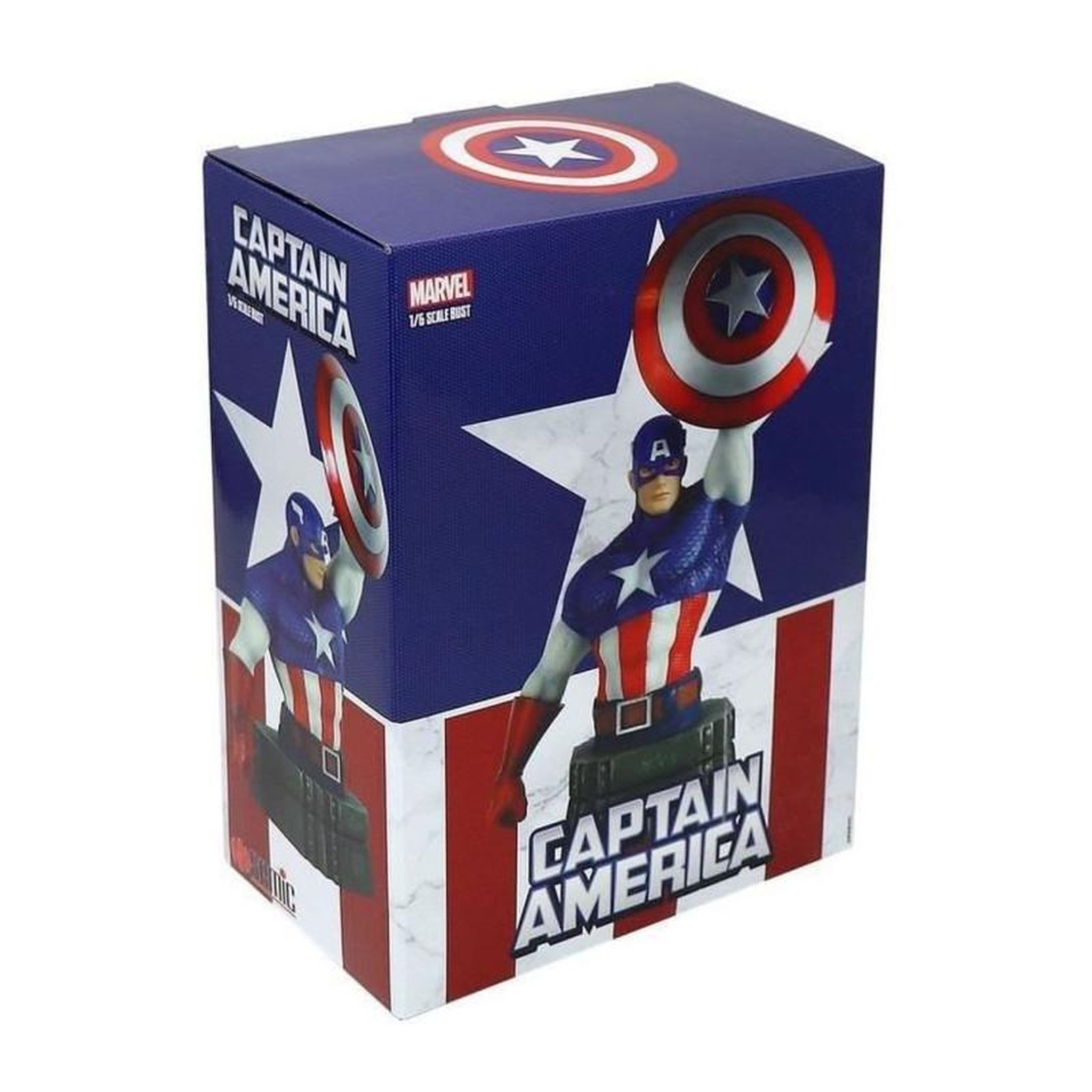 Voir la diapositive 3 : SEMIC Figurine / Buste - SEMIC - Marvel : Captain America 2021 - 16 cm