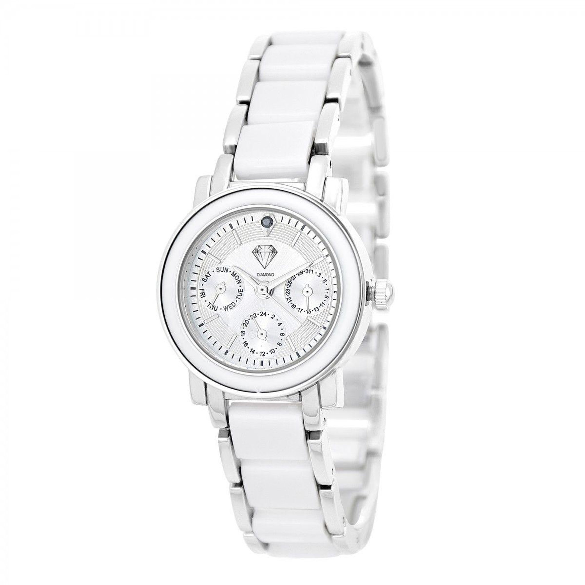 SC CRYSTAL Montre Lila SC Crystal ornée d'un véritable diamant noir