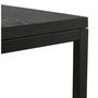 Voir la diapositive 5 : Paris Prix Lot de 2 Tables d'Appoint Gigognes  Dezina  50cm Noir