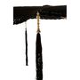 Voir la diapositive 5 : Paris Prix Parasol avec Pompons  Clark  253cm Noir