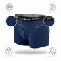 Voir la diapositive 5 : DIM Lot de 3 boxers DIM en coton stretch