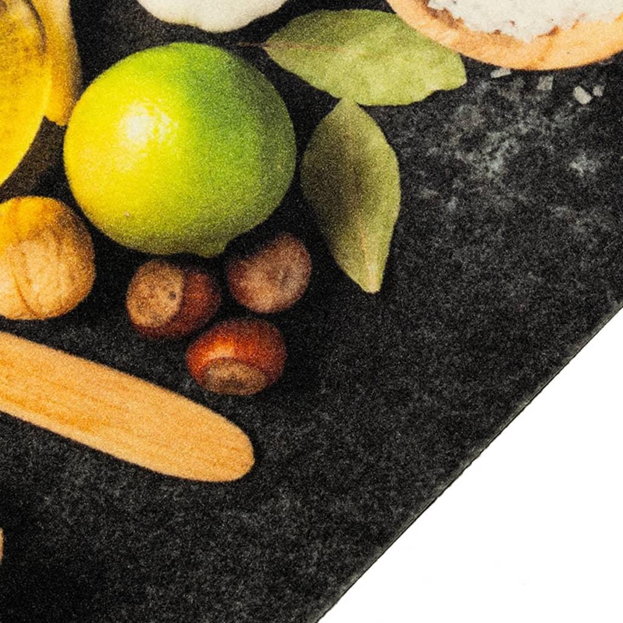 Voir la diapositive 3 : VIDAXL Tapis de cuisine lavable impression d'epices 60x300 cm velours