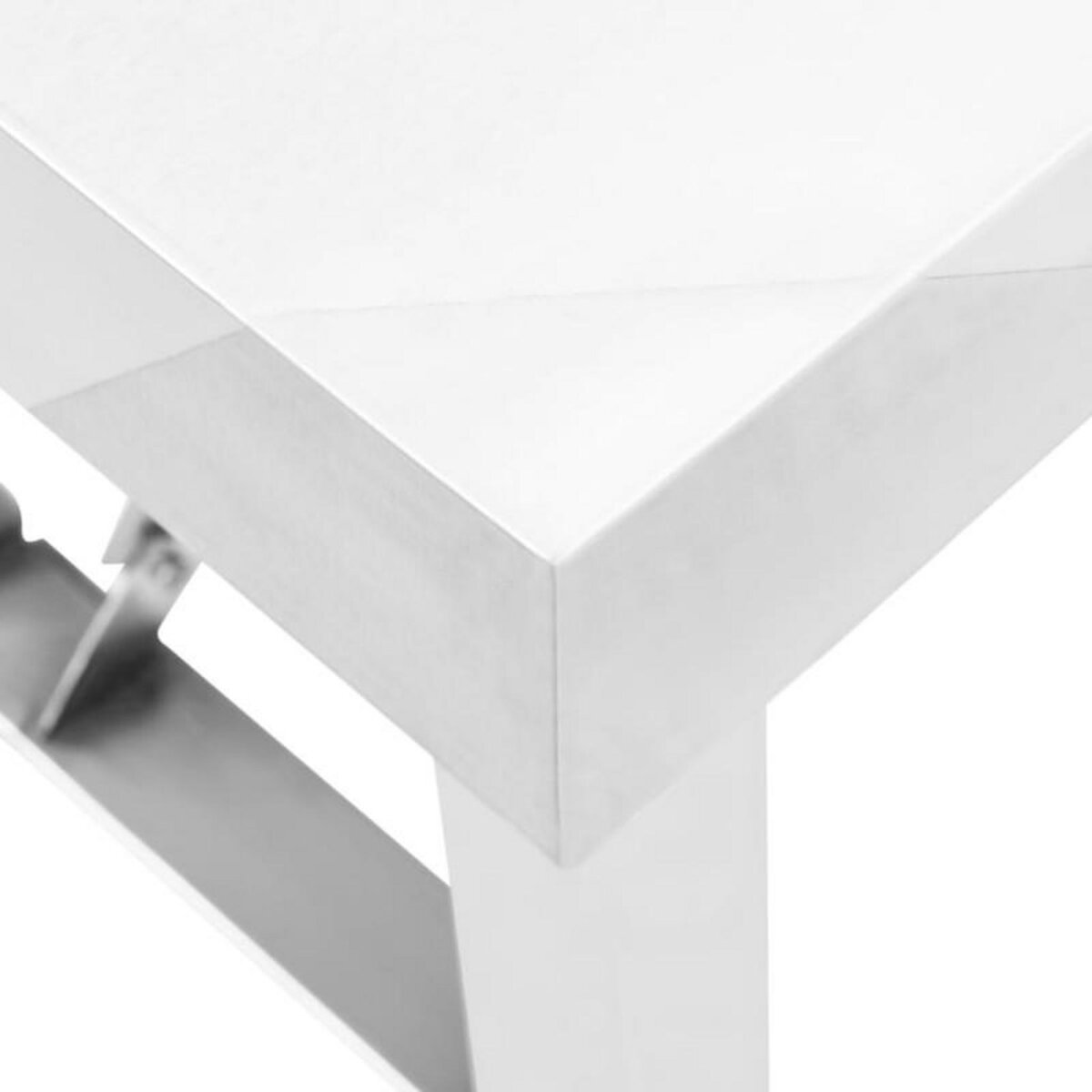 VIDAXL Table de travail pliable de cuisine 85x60x80cm Acier inoxydable