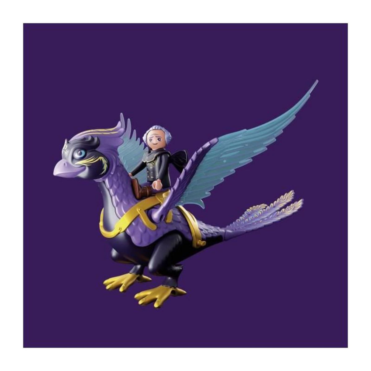 PLAYMOBIL Ensemble de jeu Playmobil Chariot avec fée et phénix