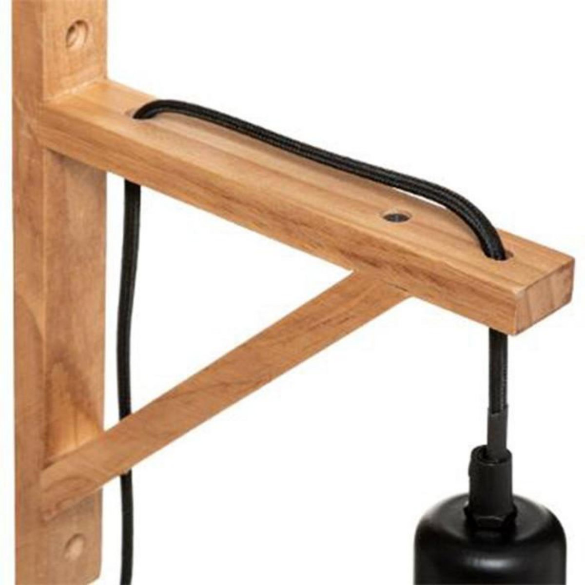 ATMOSPHERA Applique Murale en Bois  Wild  22cm Naturel