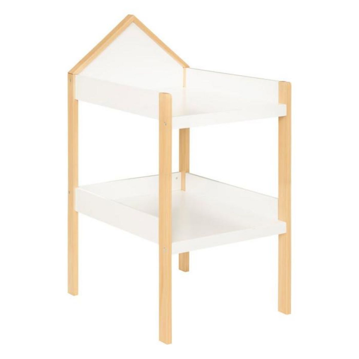 Atmosphera Kids Table à Langer pour Bébé  Scandinave  117cm Blanc
