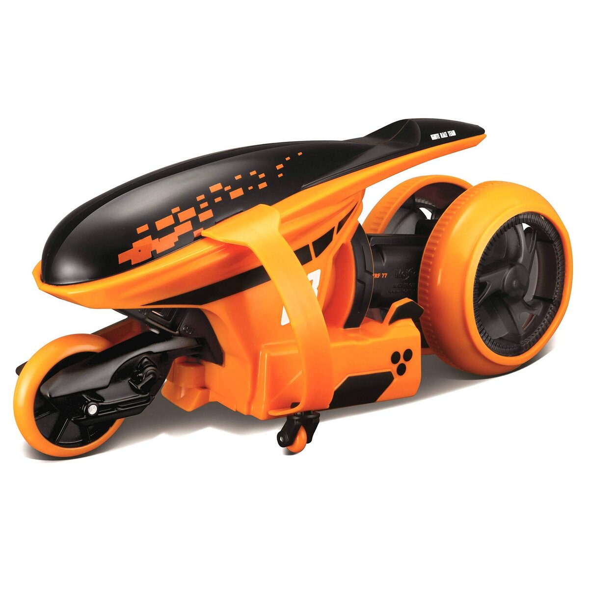 BURAGO Moto police cyklone 360° radiocommandée orange 03