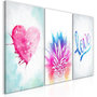 Voir la diapositive 1 : Paris Prix Tableau Imprimé  Tropical Dust 3 Panneaux  60x120cm