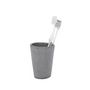 Voir la diapositive 2 : Wenko Gobelet de salle bain design pierre Pebble - Gris stone