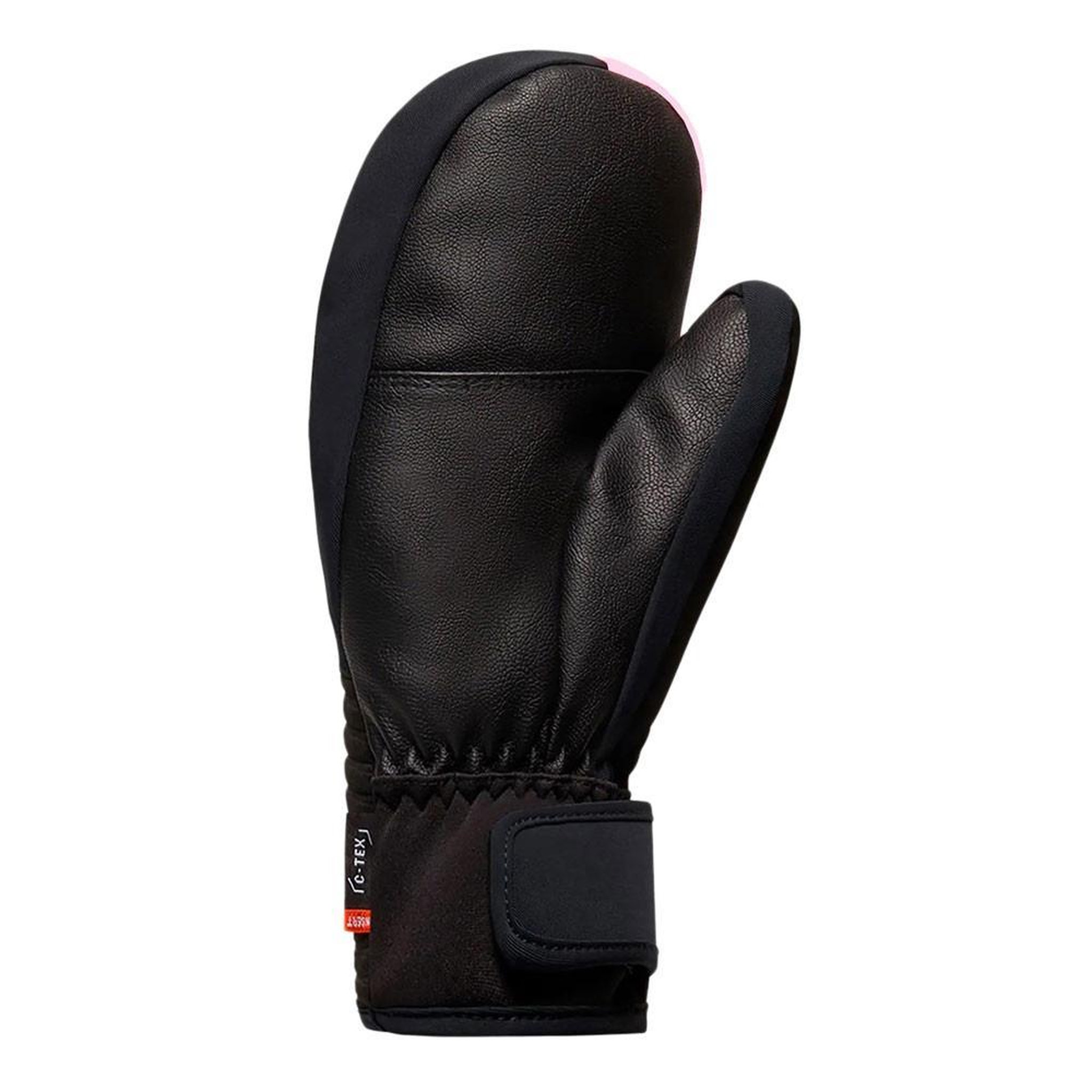 Voir la diapositive 2 : CAIRN Moufles de Ski Noir/Rose Femme Cairn Elena In Powder Pink