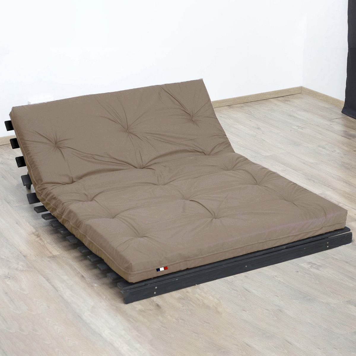 IDLITERIE Matelas futon latex et fibres, fabrication française