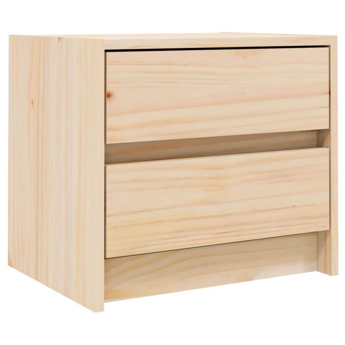 VIDAXL Tables de chevet 2 pcs 40x31x35,5 cm bois de pin massif