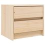 Voir la diapositive 5 : VIDAXL Tables de chevet 2 pcs 40x31x35,5 cm bois de pin massif