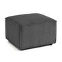 Voir la diapositive 2 : LISA DESIGN Arty - pouf d'appoint - en velours côtelé