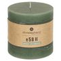 Voir la diapositive 2 : COMPTOIR DE LA BOUGIE Bougie Cylindrique  Rustic  10cm Vert Eucalyptus