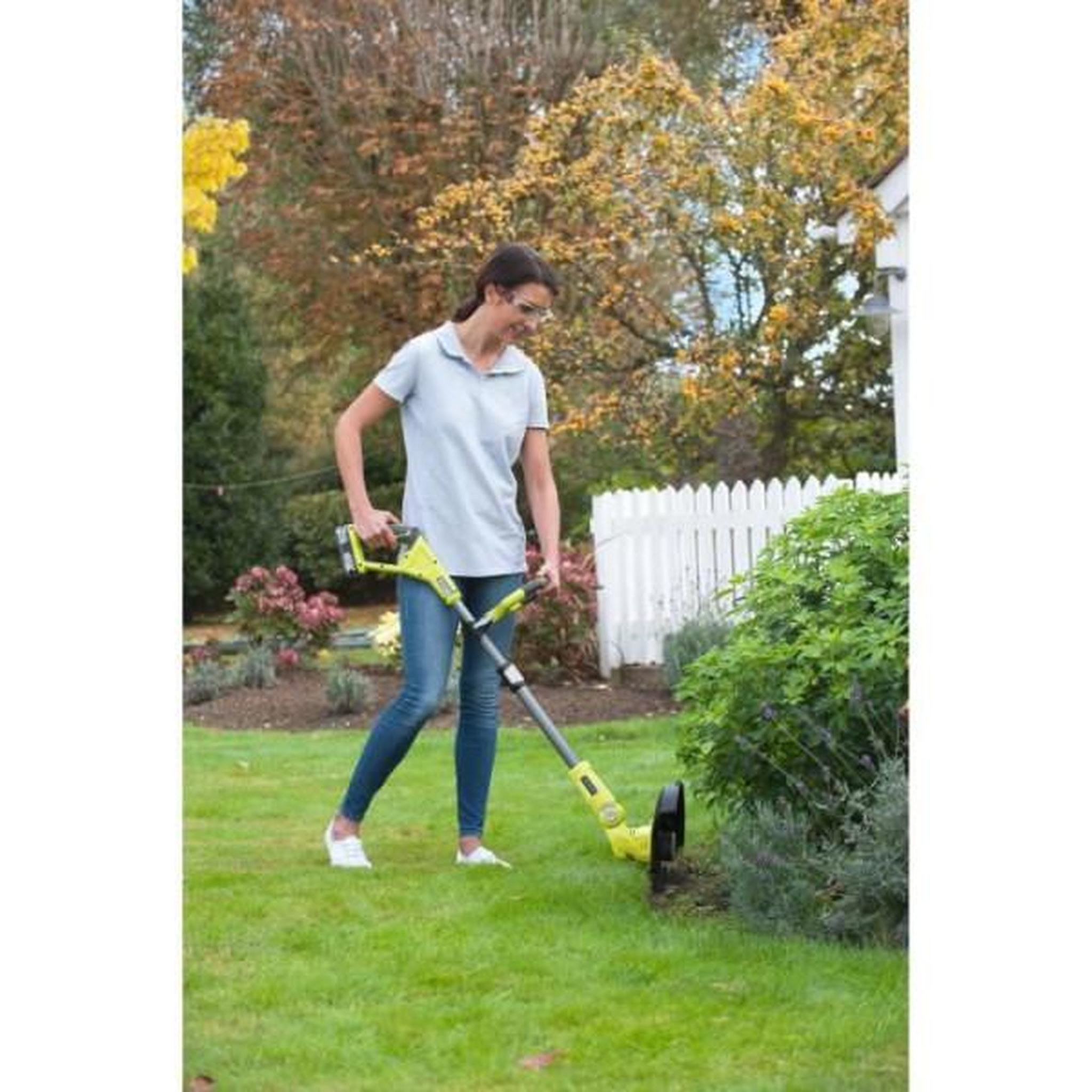 Voir la diapositive 5 : Ryobi RYOBI - Coupe-bordures 18V ONE+ - Ø coupe 25-30 cm - Ø fil 1 x 1,6 mm + 1 batterie 18V 2,5 Ah et 1 chargeur 2,0 A - RLT183225F