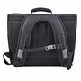 Voir la diapositive 7 : AUCHAN Cartable 41 cm CM1/CM2 noir pochette grise argentée