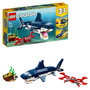 Voir la diapositive 3 : LEGO Creator 31088 - Les créatures sous-marines 3 en 1, Jouet de Construction d'Animaux Marins pour Enfants dès 7 ans 